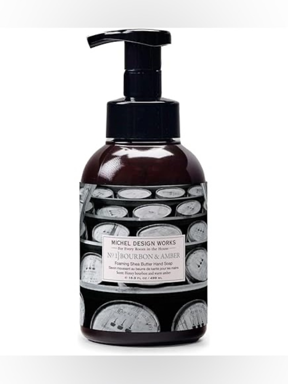 Michel Design Works Bourbon & Amber Foaming Shea Butter Hand Soap - 16.9fl oz